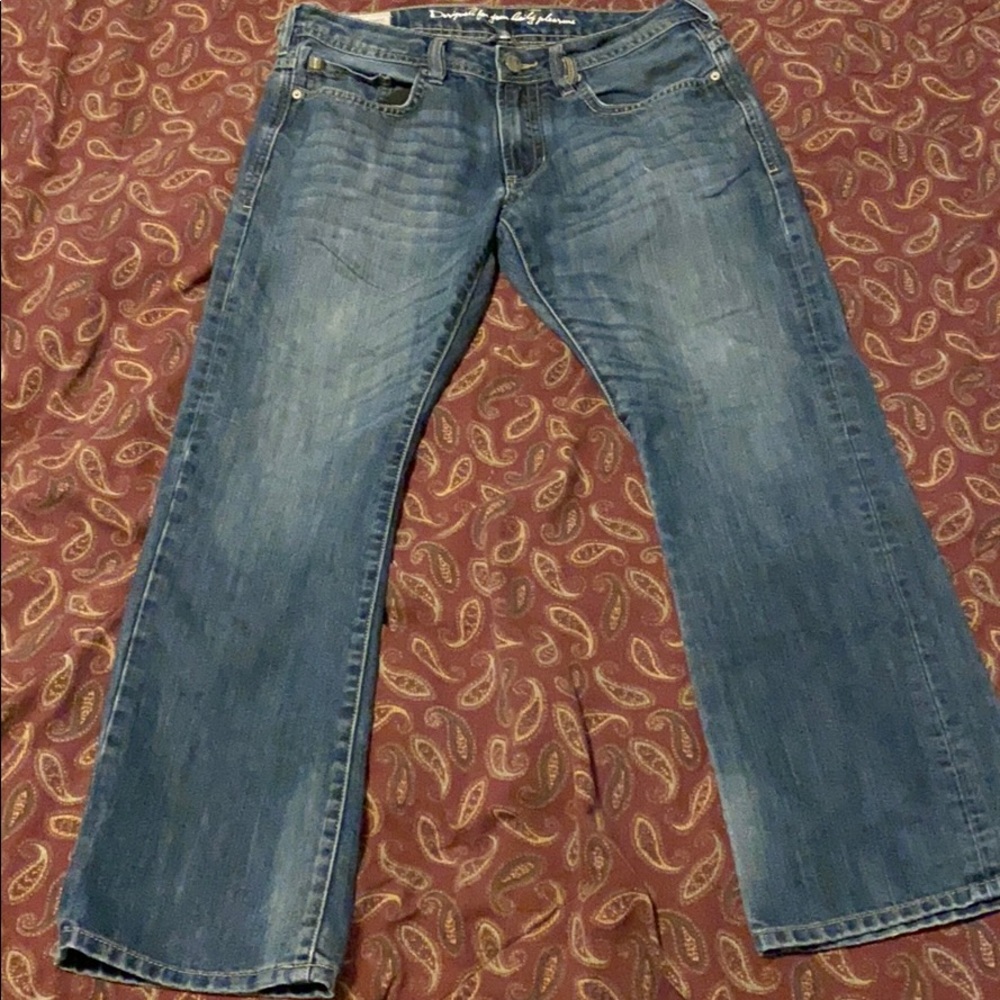 Dark blue Men’s Jeans. Worn only when first bought